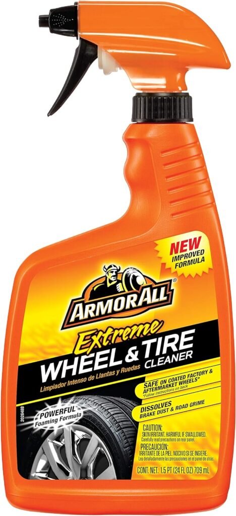 Armor All Extreme Wheel and Tire Cleaner , Car Wheel Cleaner Spray, 24 Fl Oz