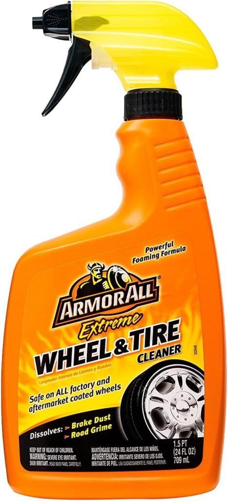 Armor All Extreme Wheel and Tire Cleaner , Car Wheel Cleaner Spray, 24 Fl Oz