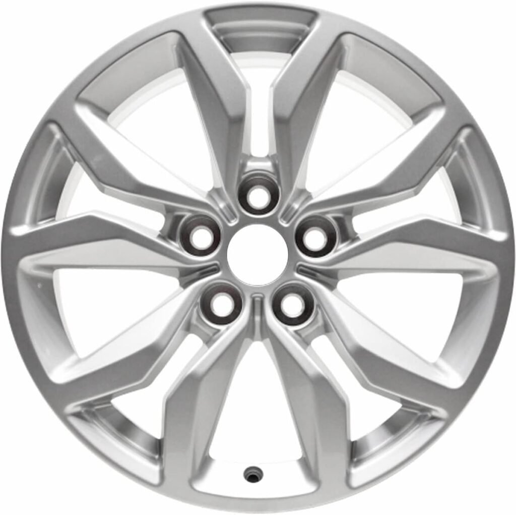 Factory Wheel Replacement New 18x8 18 Inch Silver Aluminum Alloy Wheel Rim for Chevrolet Impala 2016 2017 2018 2019 2020 | ALY05712U20N | Direct Fit - OE Stock Specs