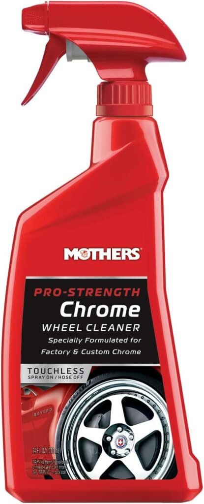 Mothers 05824 Pro-Strength Chrome Wheel Cleaner, 24 fl. oz.