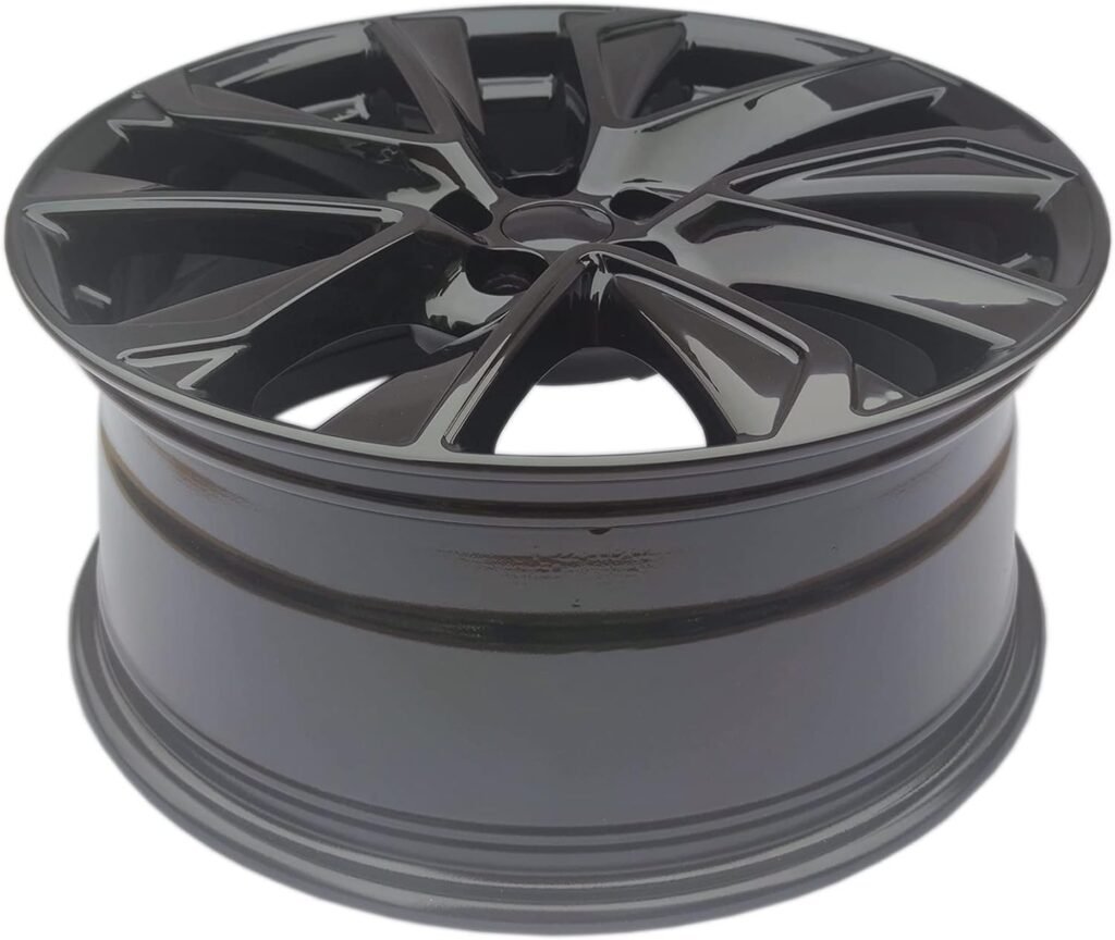 18 Single 18x8 All Black Alloy Wheel For Toyota Corolla 2019-2022 OEM Design Replacement Rim