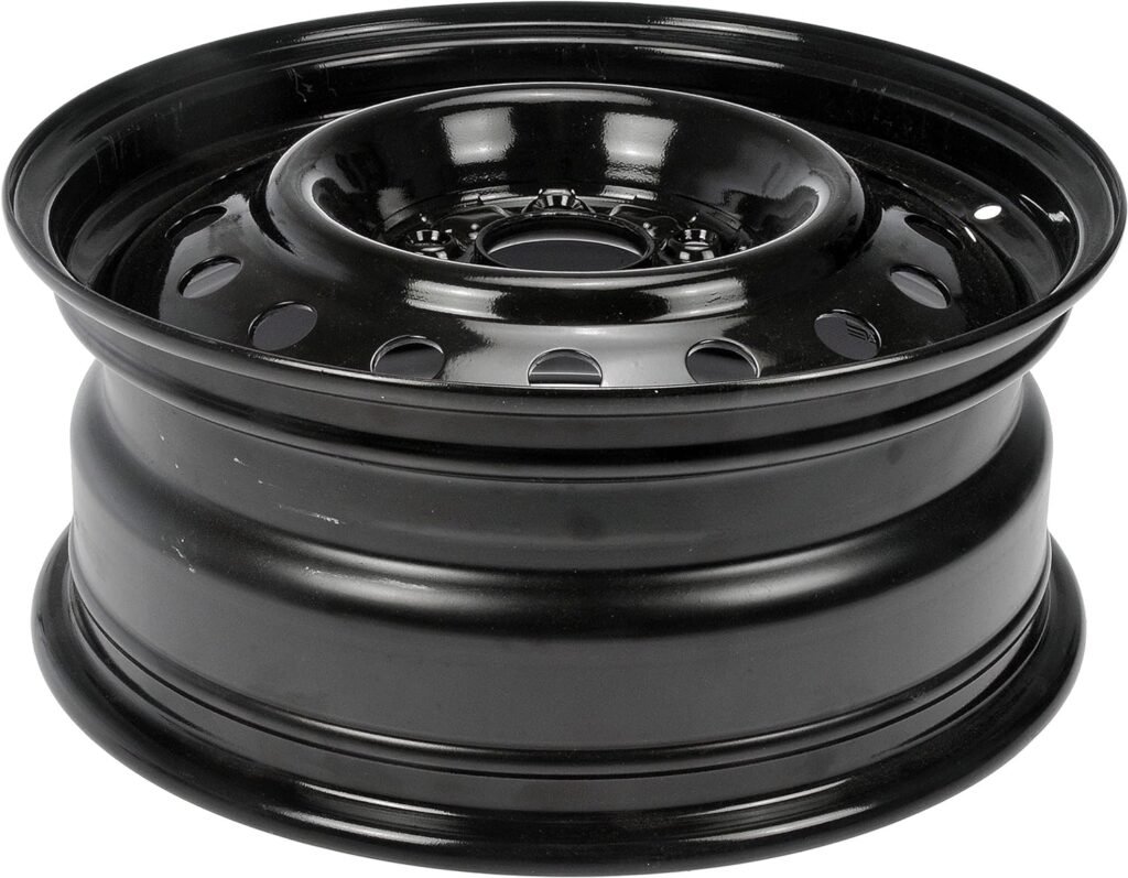 Dorman 939-251 16 x 6.5 In. Steel Wheel Compatible with Select Mazda Models, Black