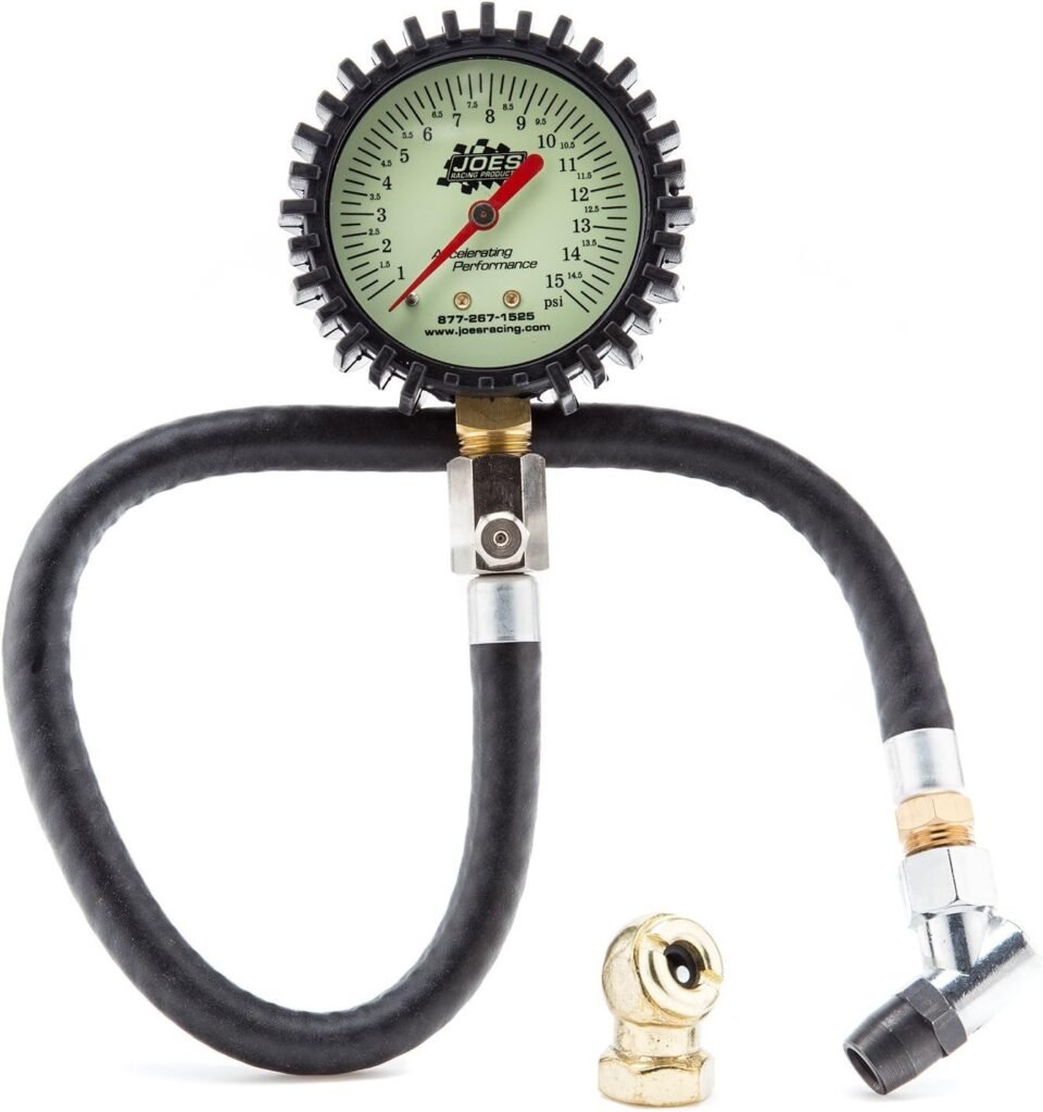 Joes Racing 32307 (0-60) PSI Tire Pressure Gauge