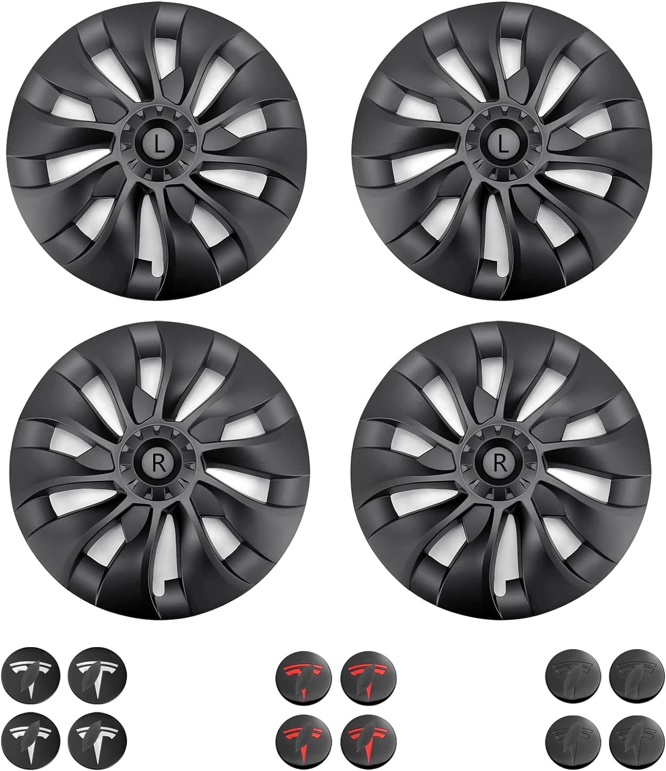 Blade Style Black Wheel Cover Hubcap Review